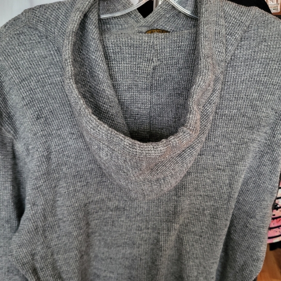 POLO Ralph Lauren Grey Knit Pull Over Cotton Hoodie In size XL - Picture 9 of 11